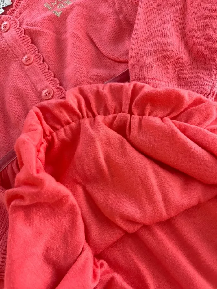 Robe jersey et tissu 18m - photo numéro 3