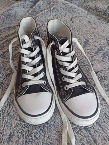 Chaussures style Converse fille 34