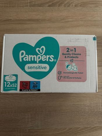 Lingettes Pampers Sensitive