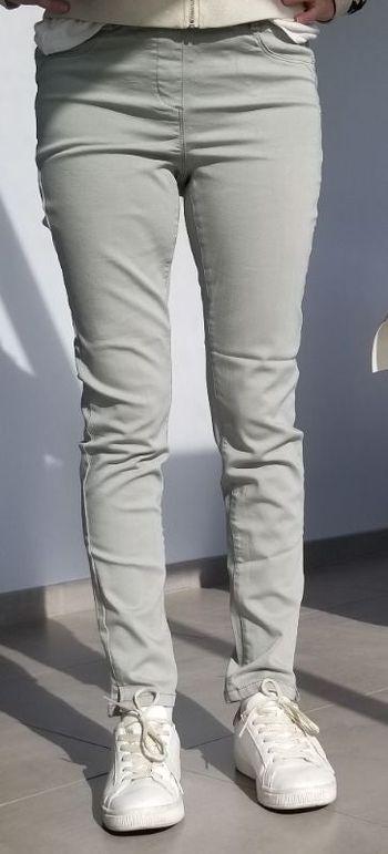Jegging vert clair Bréal