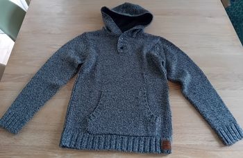 Pull à capuche G'blog (Gémo) garçon 14 ans - Comme neuf
