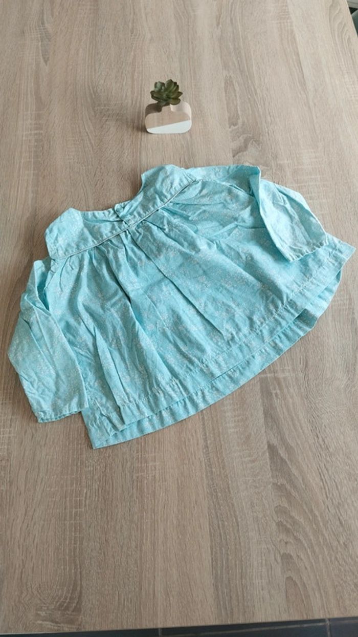 Chemise bleu liberty - photo numéro 2