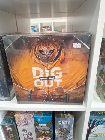 Jeu de société Dig Your Way Out – Neuf sous blister – Évasion et stratégie