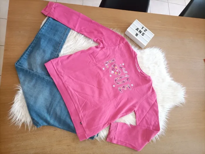 Pull fille 12 ans