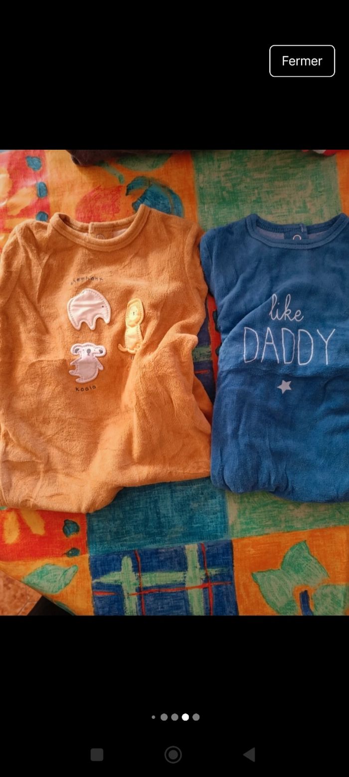 Lot pyjama 6 mois - photo numéro 6