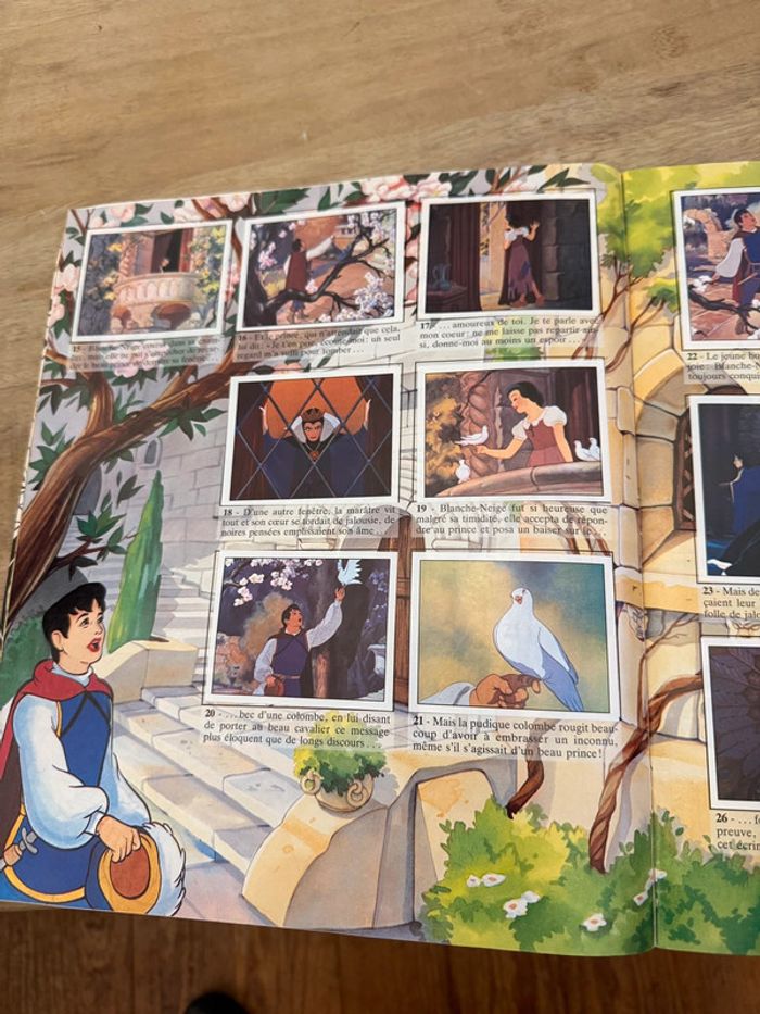 Livre Album Panini Complet stickers autocollants - Blanche Neige Walt Disney - photo numéro 4