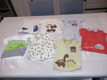Lots tee-shirts 12 mois