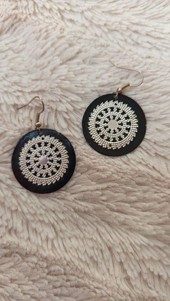 Boucles d'oreilles rondes 🔄