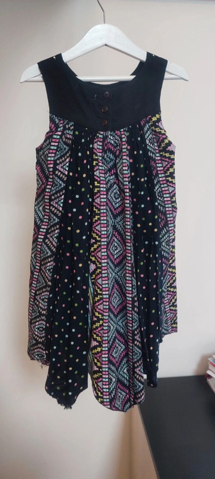 Robe fluide asymétrique 5/6ans - photo numéro 3