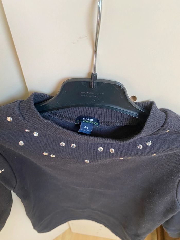 Robe manches longues maille sweat-shirt - photo numéro 2