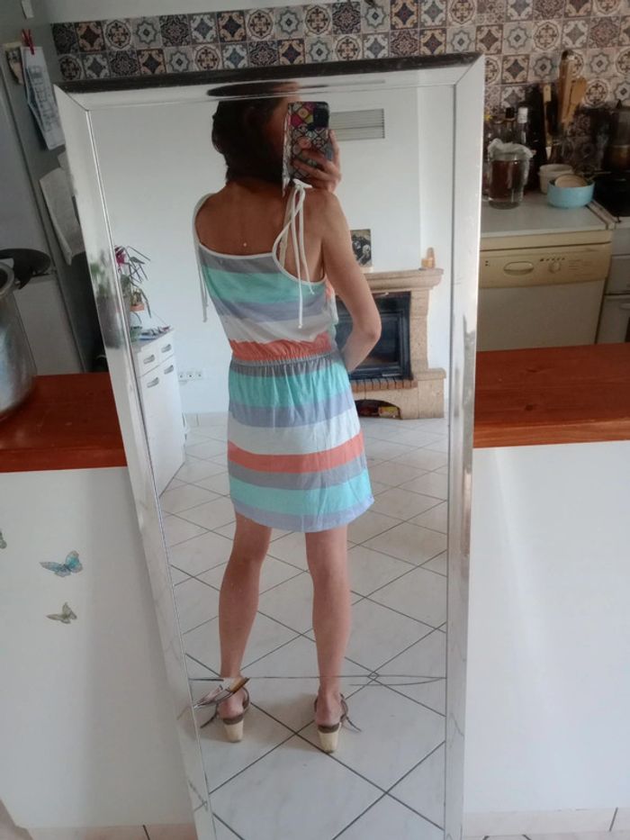 Robe été M couleurs pastels c84 - photo numéro 3
