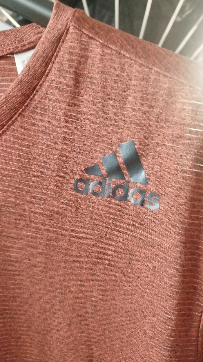 T shirt adidas clim cool l - photo numéro 2