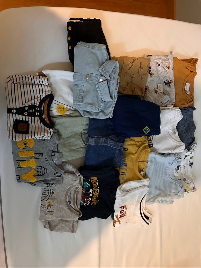 Lots de vêtements bébé garçon