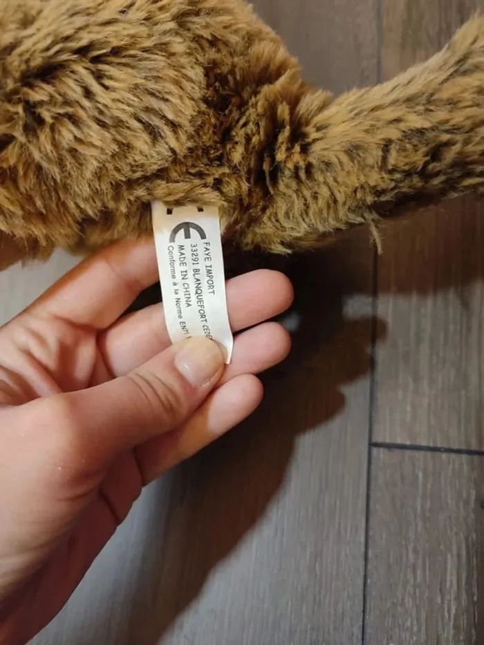 Peluche marmotte montagne très bon état - photo numéro 3