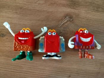 Lot de 03 figurines, Macdonald, TBE
