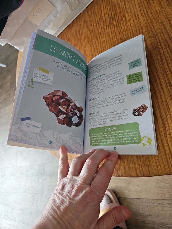 Livre sur les minéraux pour enfants - photo numéro 3