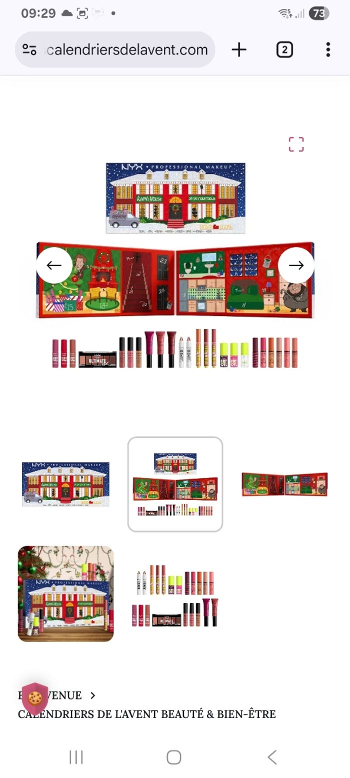 Calendrier eyeliner nyx - photo numéro 5