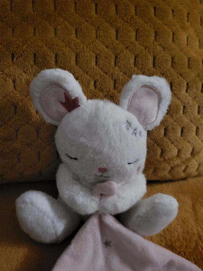 Doudou souris lune étoile simba - photo numéro 3