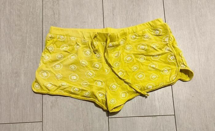 Short femme m&m’s jaune taille S