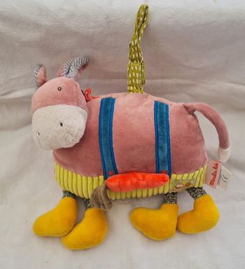 Doudou Ane peluche musical - Les cousins du moulin - Moulin Roty