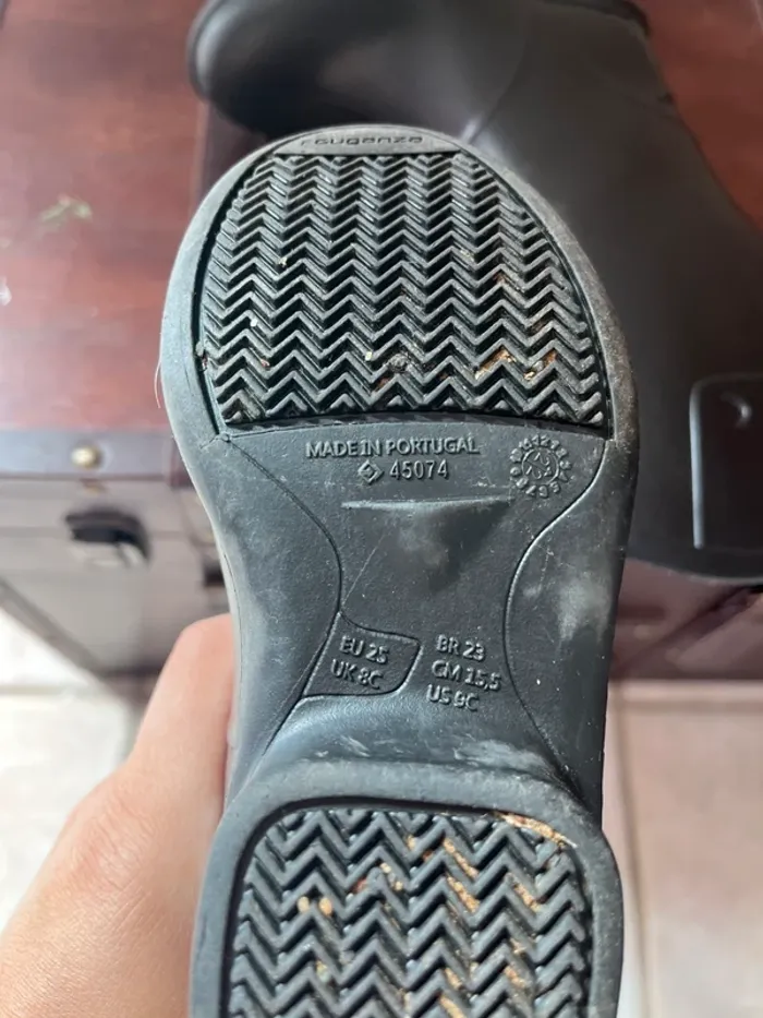 Bottes d'équitation noires 25 - photo numéro 4