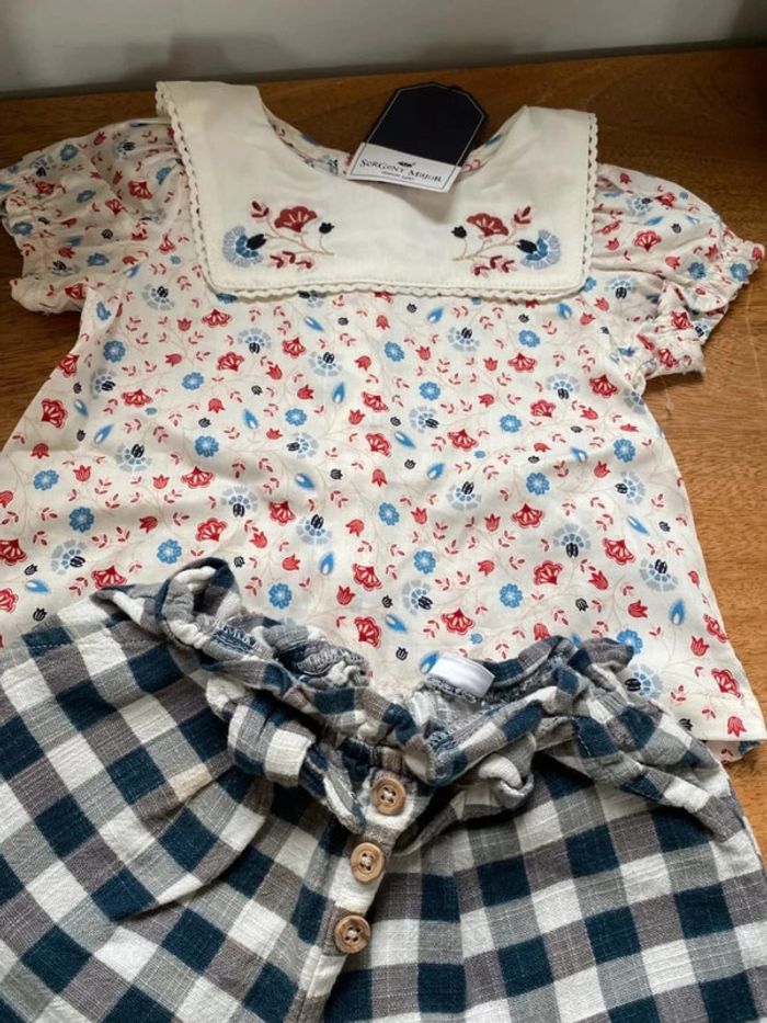 Ensemble petite fille 12 mois - photo numéro 2