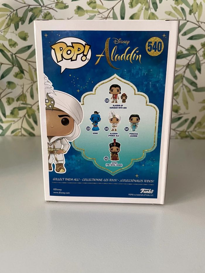 Funko pop Aladdin prince Ali - photo numéro 2
