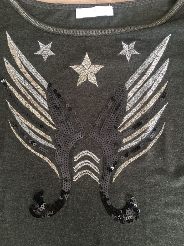 T-shirt gris - photo numéro 2