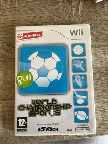 World championship sports Wii