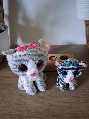 2 peluches Ty chats 🐱 