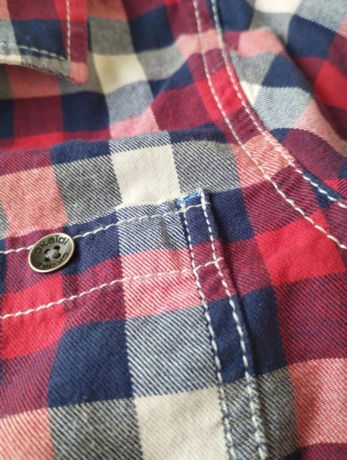 Lot de 3 chemises à carreaux garçon 8 ans - photo numéro 8