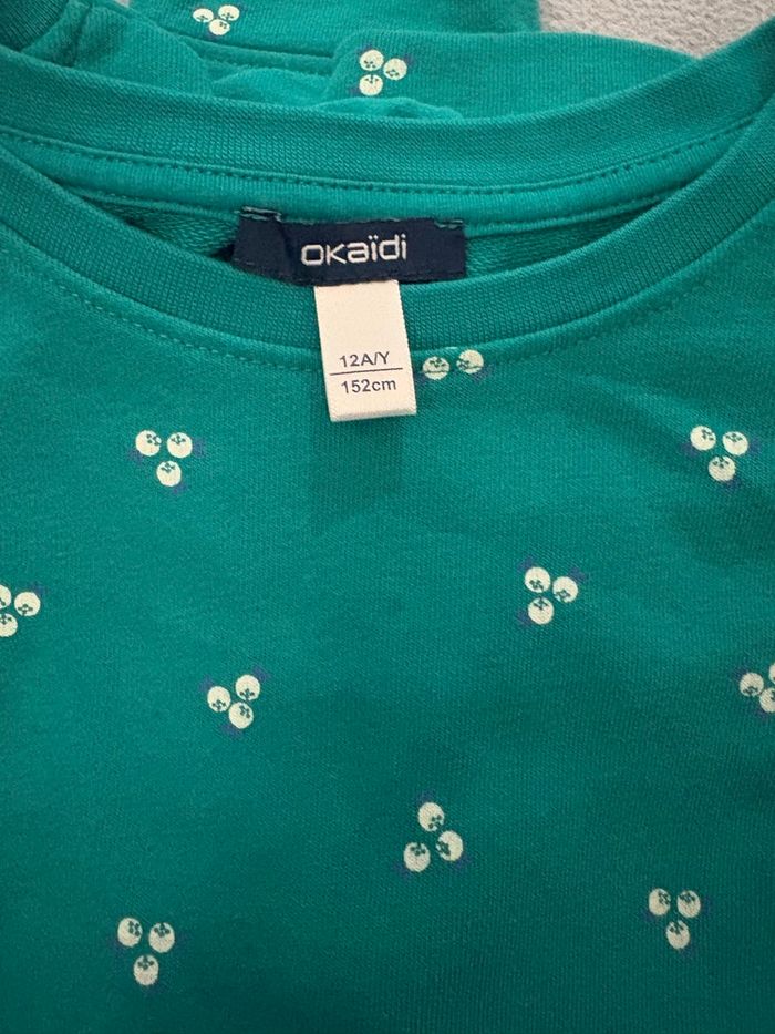 Sweat Okaïdi vert - photo numéro 5