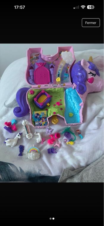 Polly Pocket licorne