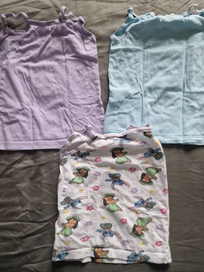 Ensemble de 3 débardeurs Lilo & Stitch 4ans - photo numéro 6