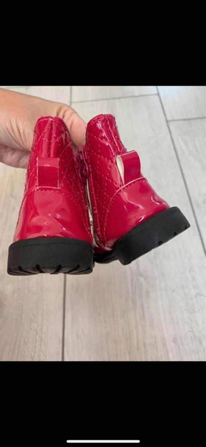 Bottine vernis rose - photo numéro 5