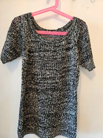 Pull manche courte