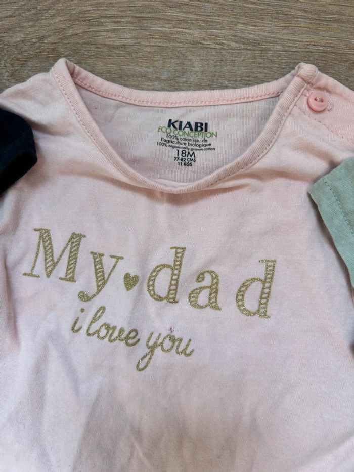 Lot teeshirt 18 mois - photo numéro 2