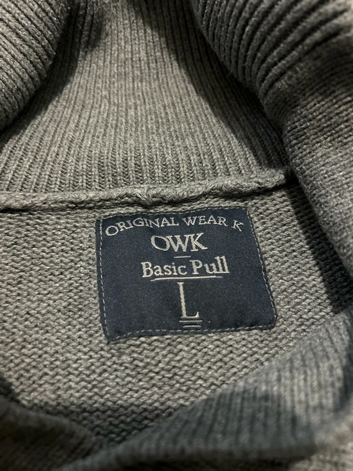 Pull Gris L Kiabi - photo numéro 4