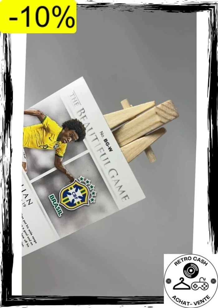 2015 Panini Donruss The Beautiful Game Signatures bg-w Willian - photo numéro 6