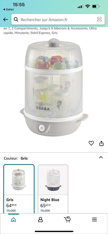 Stérilisateur beaba