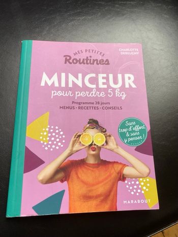 Livre minceur pour perdre 5 kg Marabout