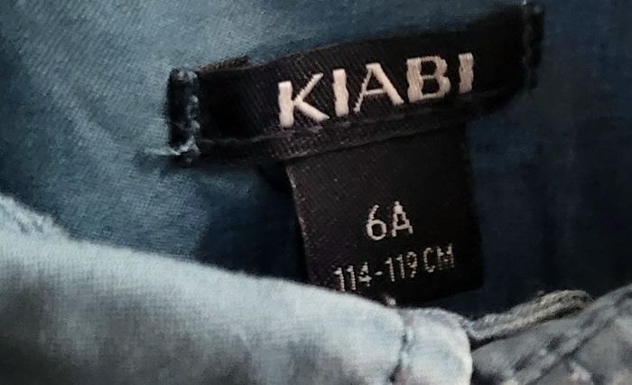 Garçon (taille 6 ans) : belle chemise bleu pétrole - photo numéro 2