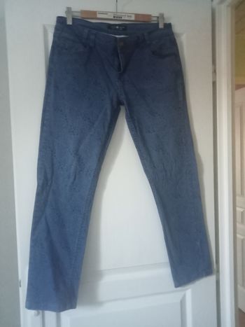 Pantalon cache cache bleu taille 42