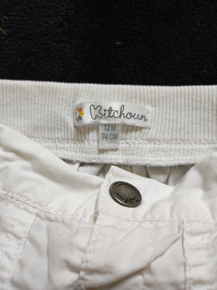 Short blanc 12 mois - photo numéro 4