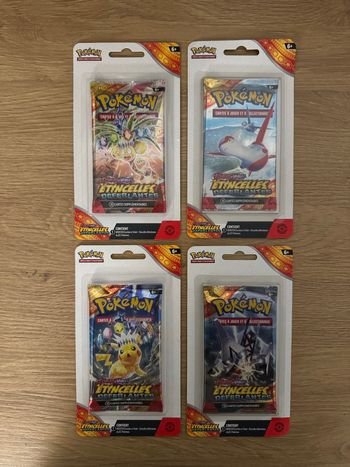 Pokémon - Artset Étincelles Déferlantes EV8 Carton