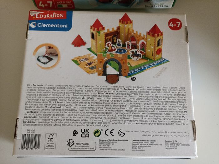 Lot 2 jeux de construction clementoni - photo numéro 3