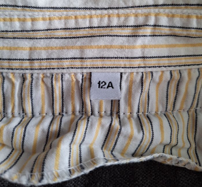 Pull mixte avec chemise intégrée taille 12 ans - photo numéro 3