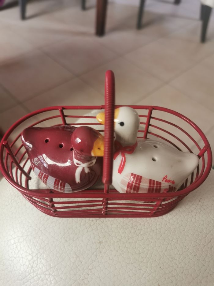 Salière et poivrière canards tout mignon - photo numéro 2