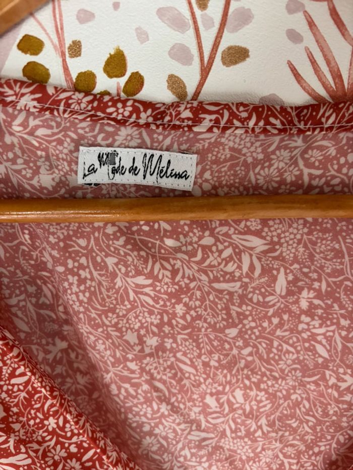 Robe cache cœur fleurie bohème - photo numéro 2