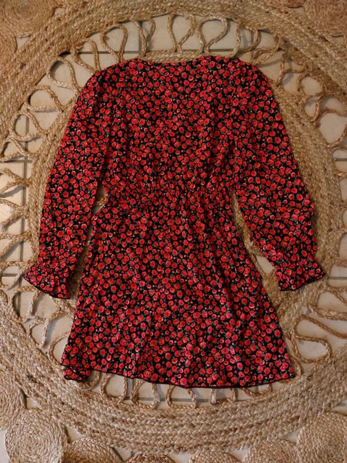 Robe imprimée à roses rouges - photo numéro 3